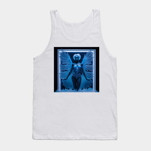 Ice Melanin Girl Tank Top by seguns1